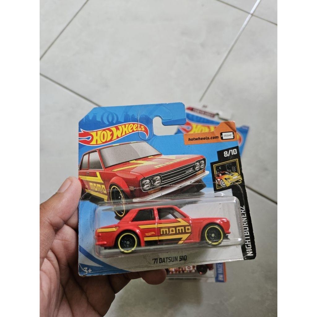 hotwheels datsun 510 shortcard