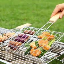 NEW ALAT PEMBAKARAN IKAN JUMBO / PANGGANGAN JEPIT JUMBO STAINELSS GAGANG KAYU