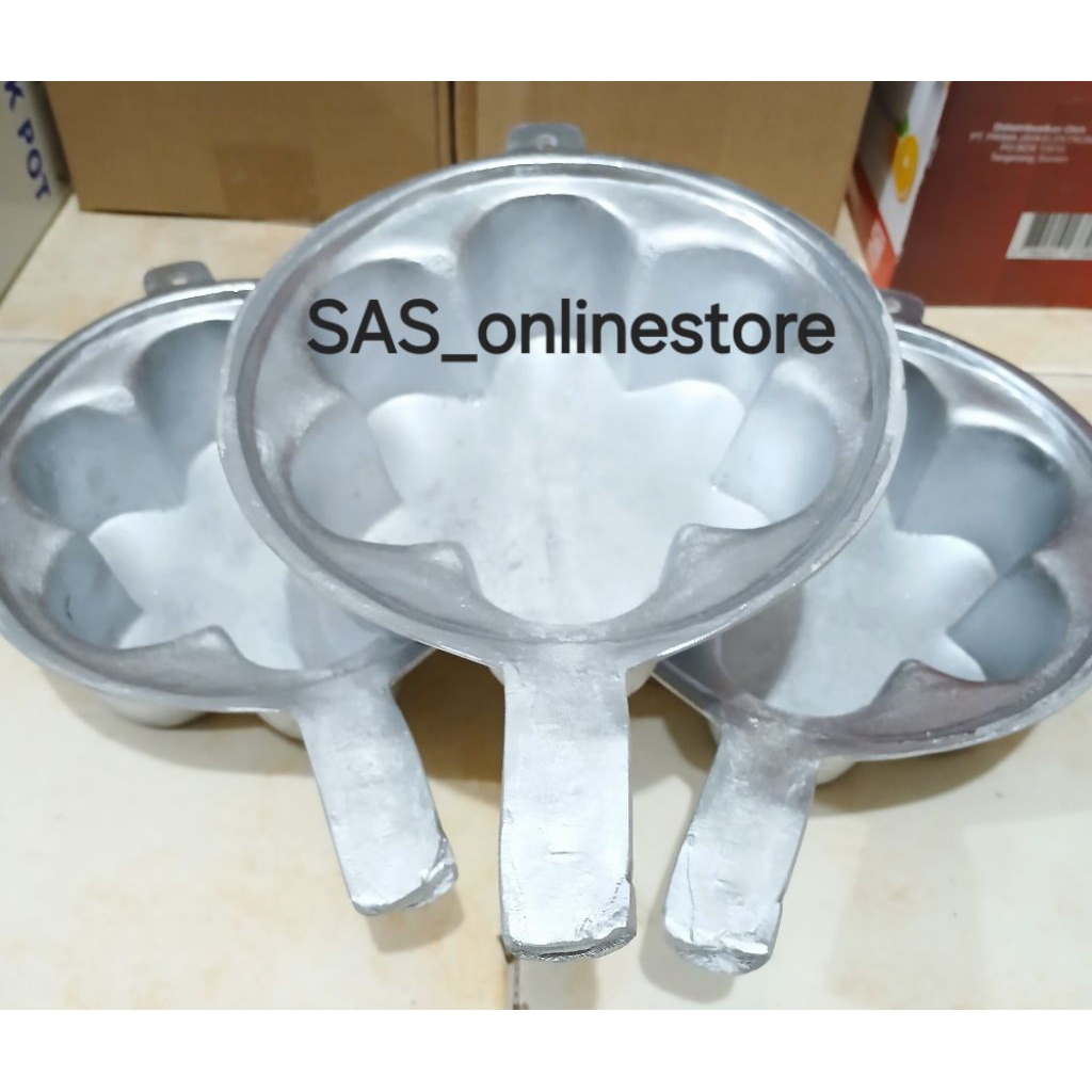 Tuangan Cetakan Bingka Bakar/Alat Loyang Bingka Banam