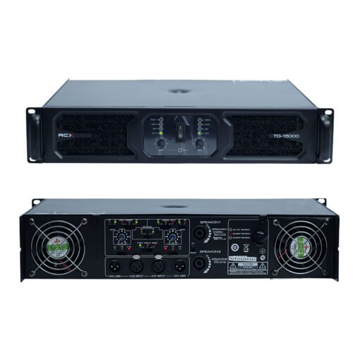 Power Amplifier RCX TD-15000 Original - Class TD 2 Channel Tenaga Badak Spesialis Subwoofer Lapangan