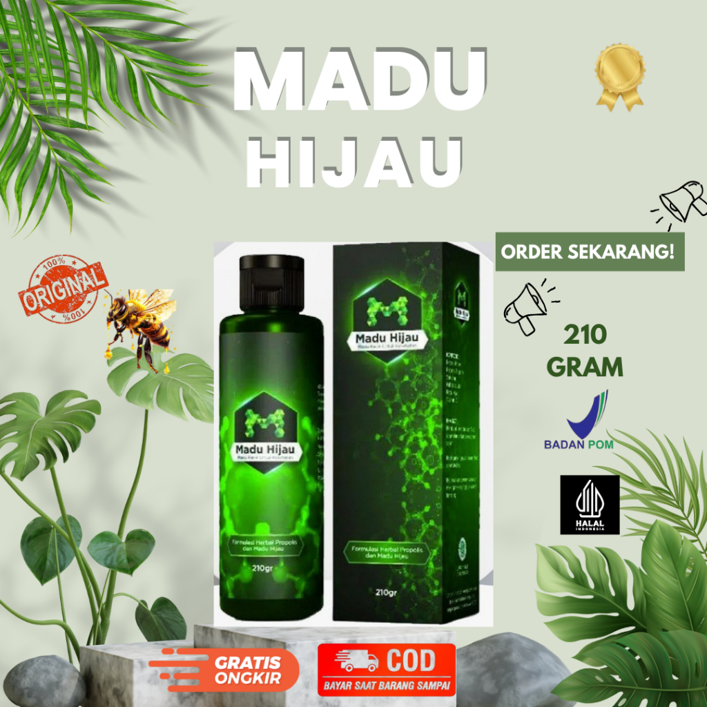 Madu Hijau M - 210GR