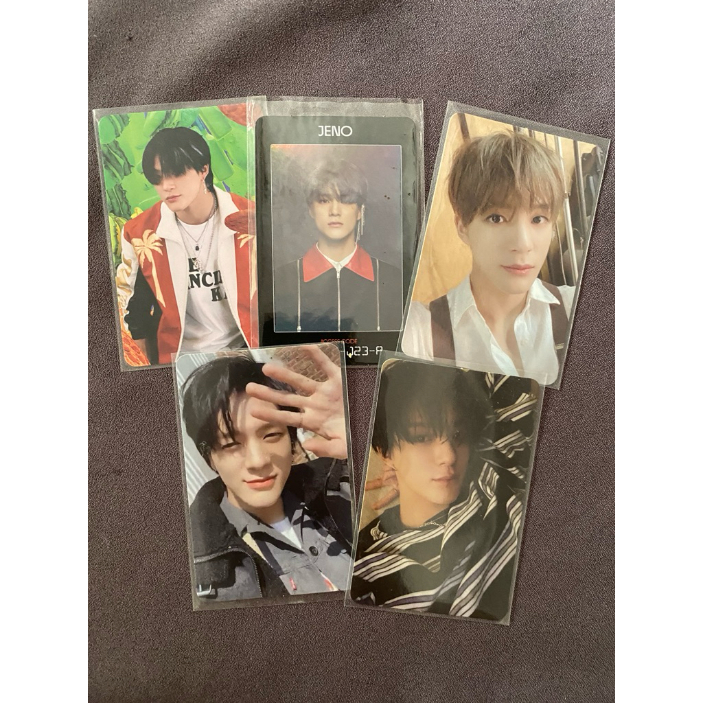 TAKE ALL PHOTOCARD JENO NCT DREAM (PC Jeno Hot Sauce, PC Jeno Access Card NCT 2020, PC Jeno Dream a 