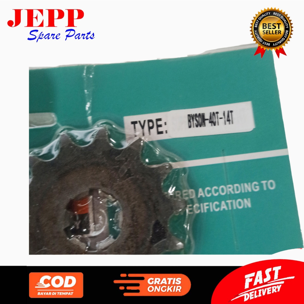 KAPPA GIR BELAKANG DEPAN / KAPPA GEAR BELAKANG DEPAN BYSON 40T-14T
