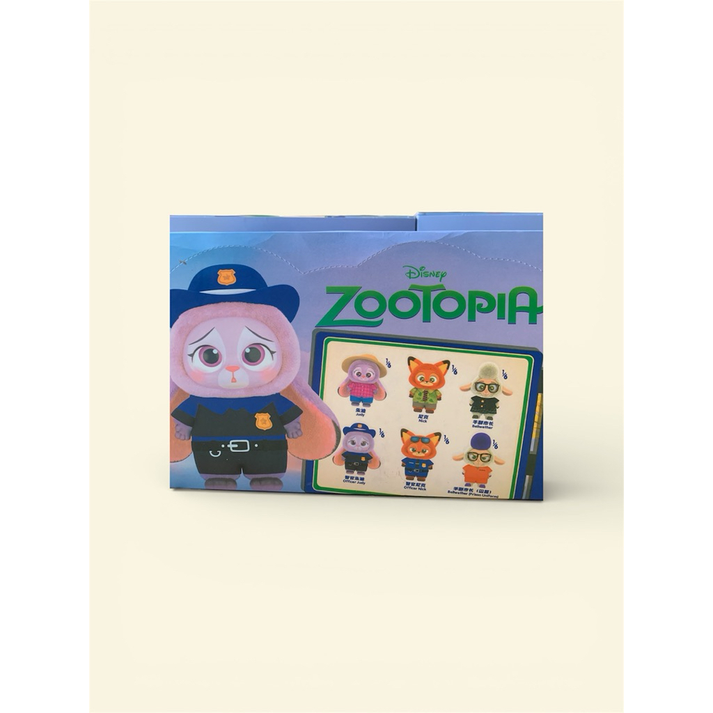 (HARGA Grosir) Boneka Zootopia miniso Box Besar