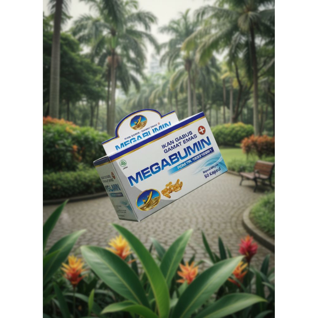 Megabumin Minyak Ikan Gabus dan Gamat