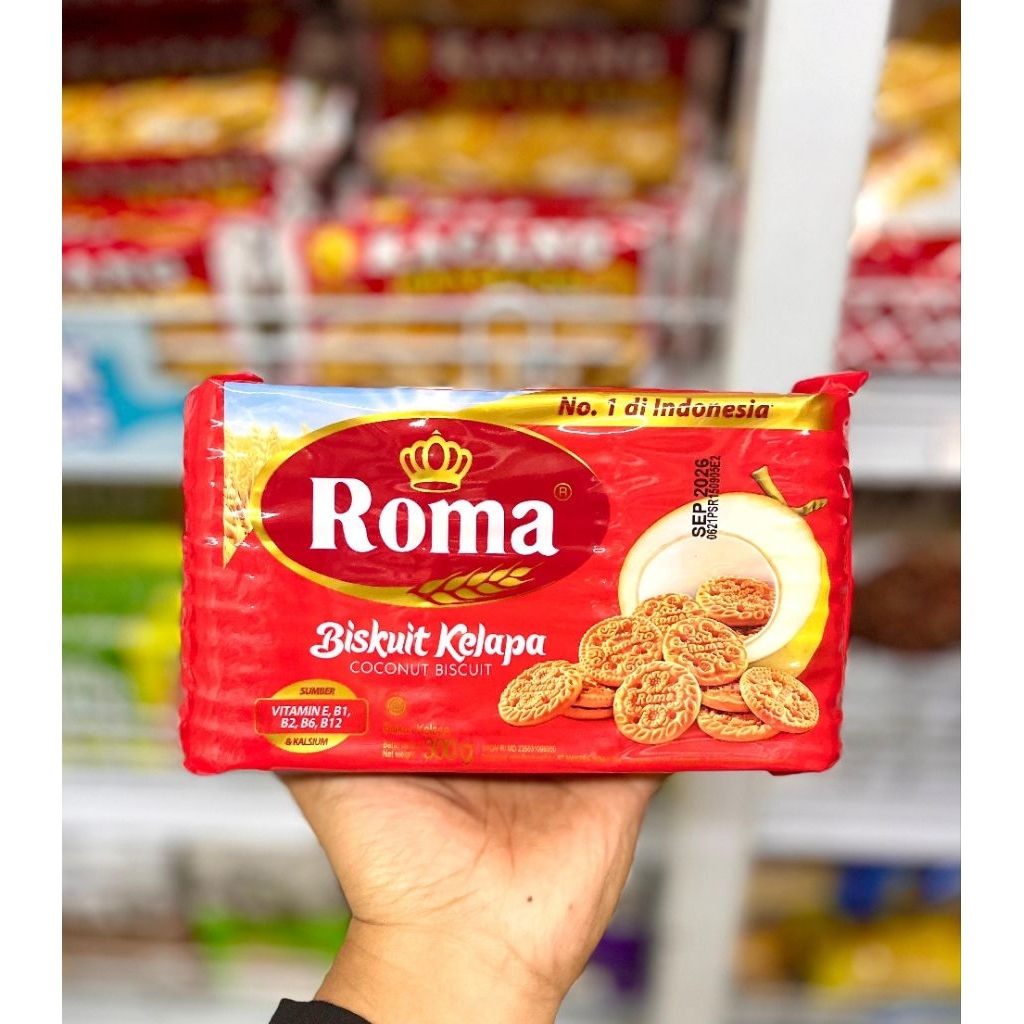 ROMA KELAPA BISKUIT 300g/ biskuit roma kelapa 300g