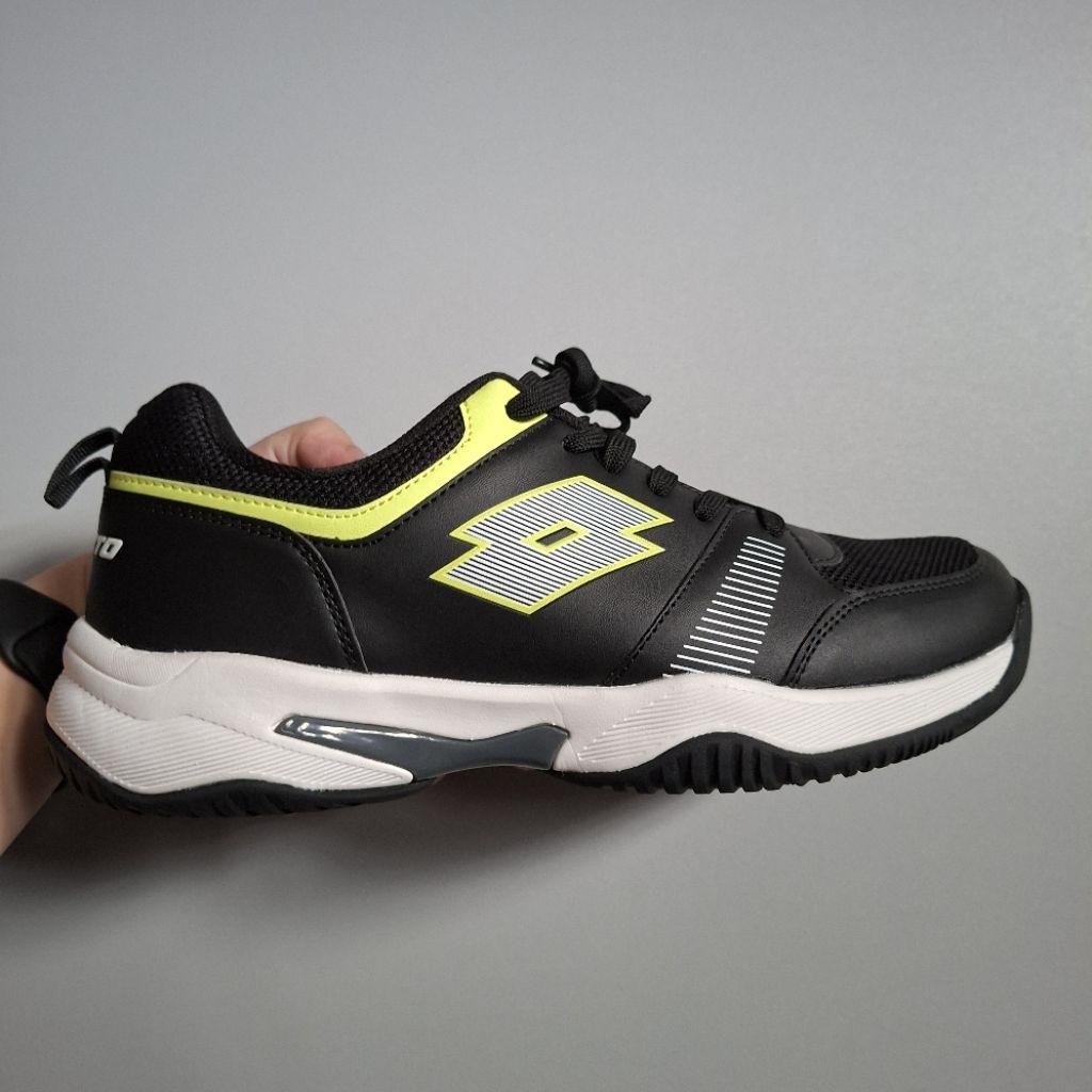 Sepatu Tenis Lotto Ellory Black