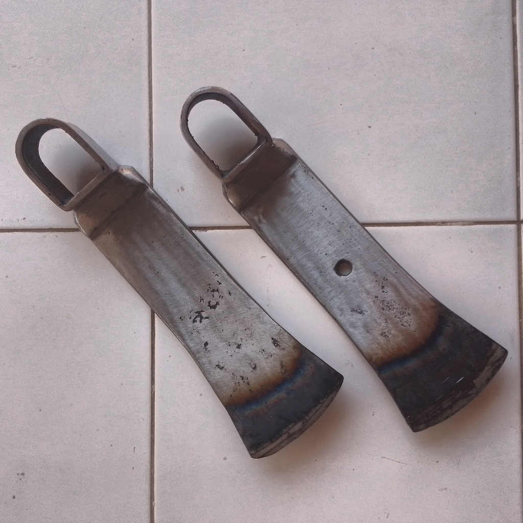 Ganco Tanah Asli Per Baja - Cangkul Kecil Baja Tebal - Ganco Baja Per Tajam Dan Kuat