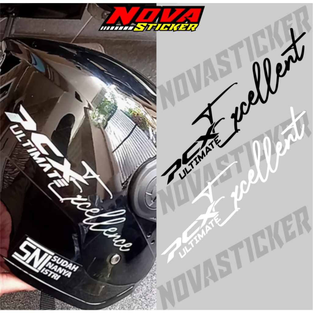 Stiker Sticker Keren PCX Excellent Cutting Variasi Motor PCX 160 Terbaru Bahan Hologram Keren