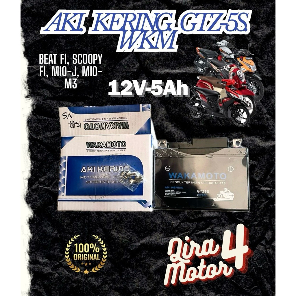 AKI MOTOR KERING GTZ-5S WAKAMOTO