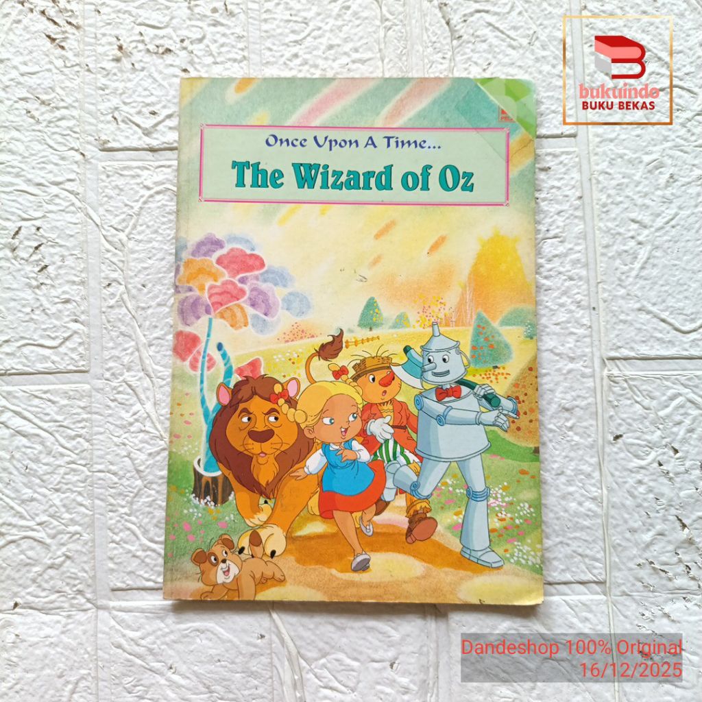 (english) The Wizard of Oz - Once Upon a Time Series - Buku Cerita Anak Bekas Preloved