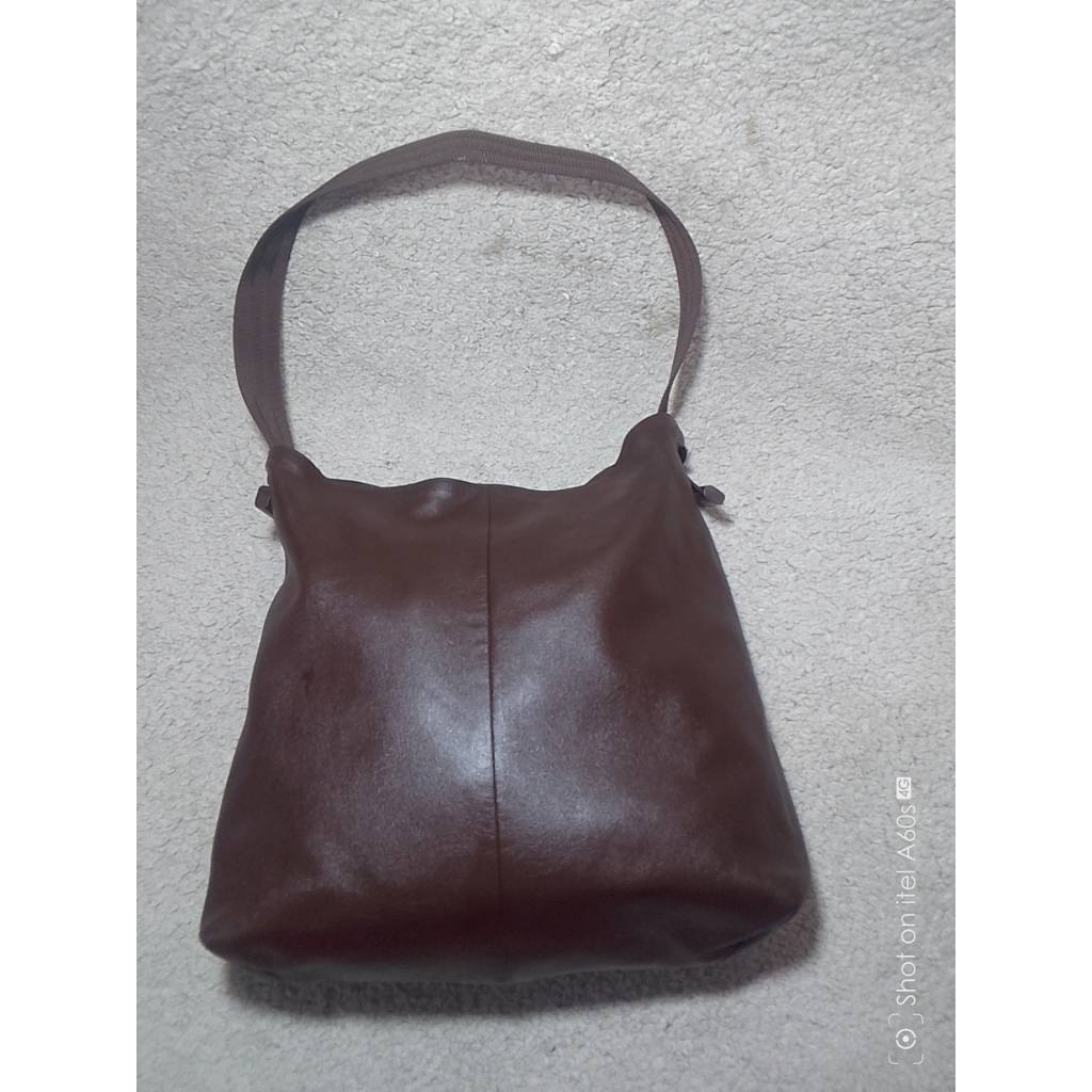 LOEWE made in SPAIN Genuine Leather Shoulder bag Tas bahu wanita AUTHENTIC WITH TAG