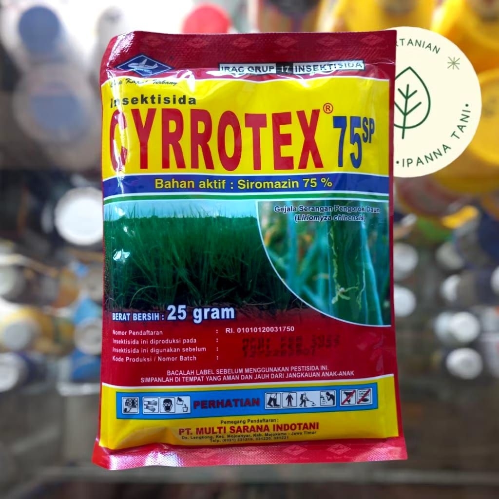insektisida Cyrrotex 75sp 25gr