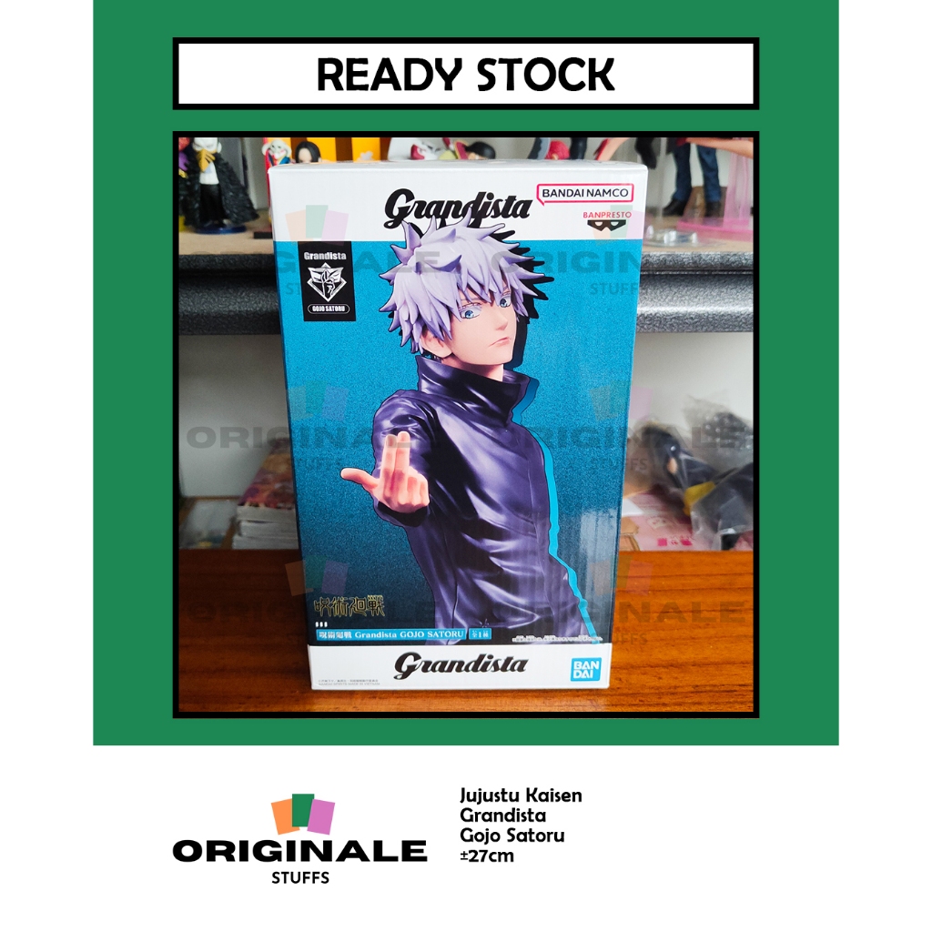 Banpresto Jujutsu Kaisen Grandista Gojo Satoru Figure Japver Original