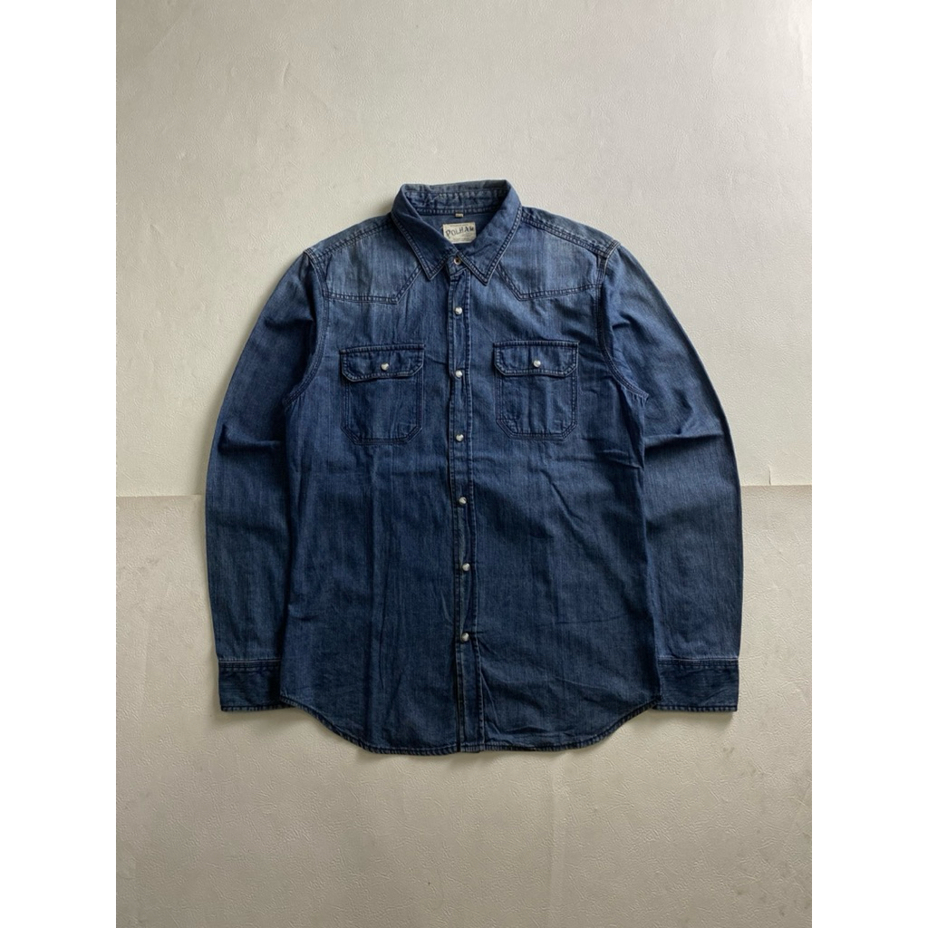 Polham Denim Western Shirt