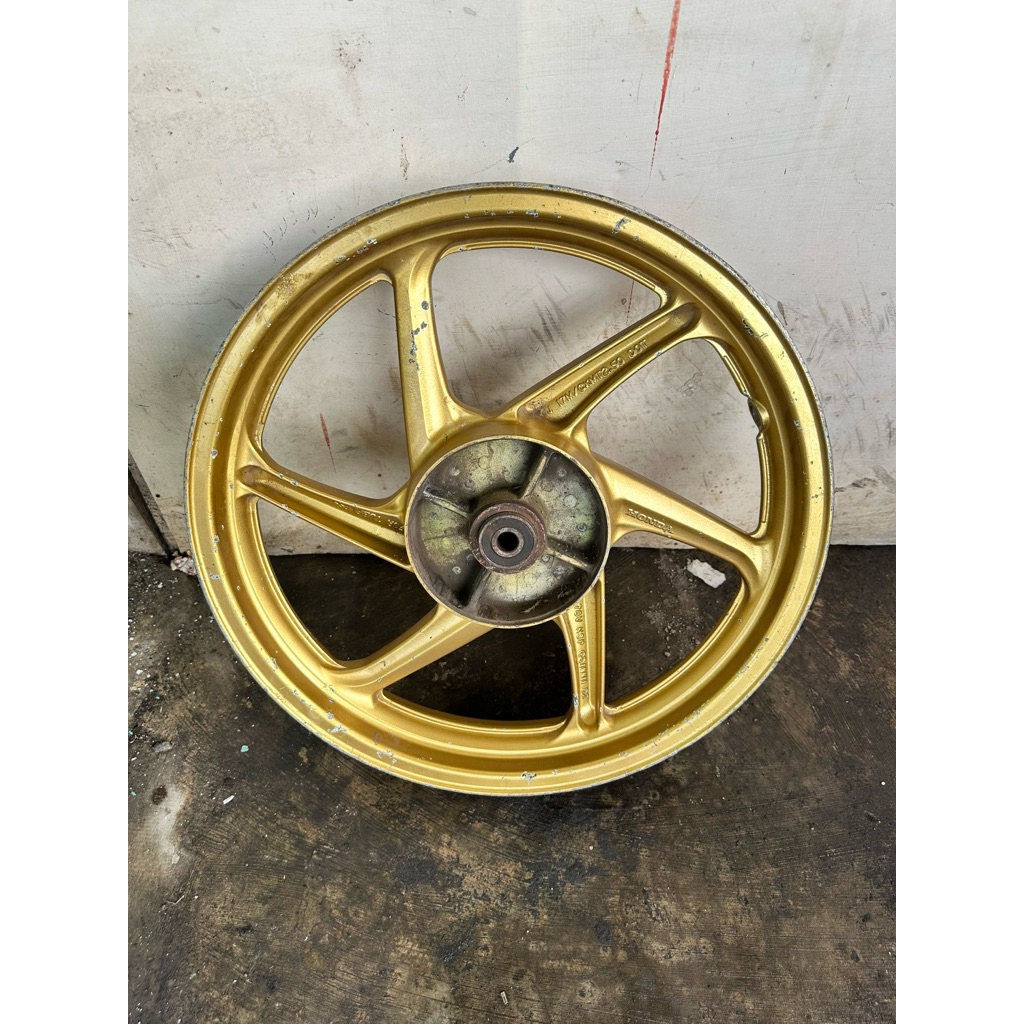 Velg megapro mono original lepasan motor