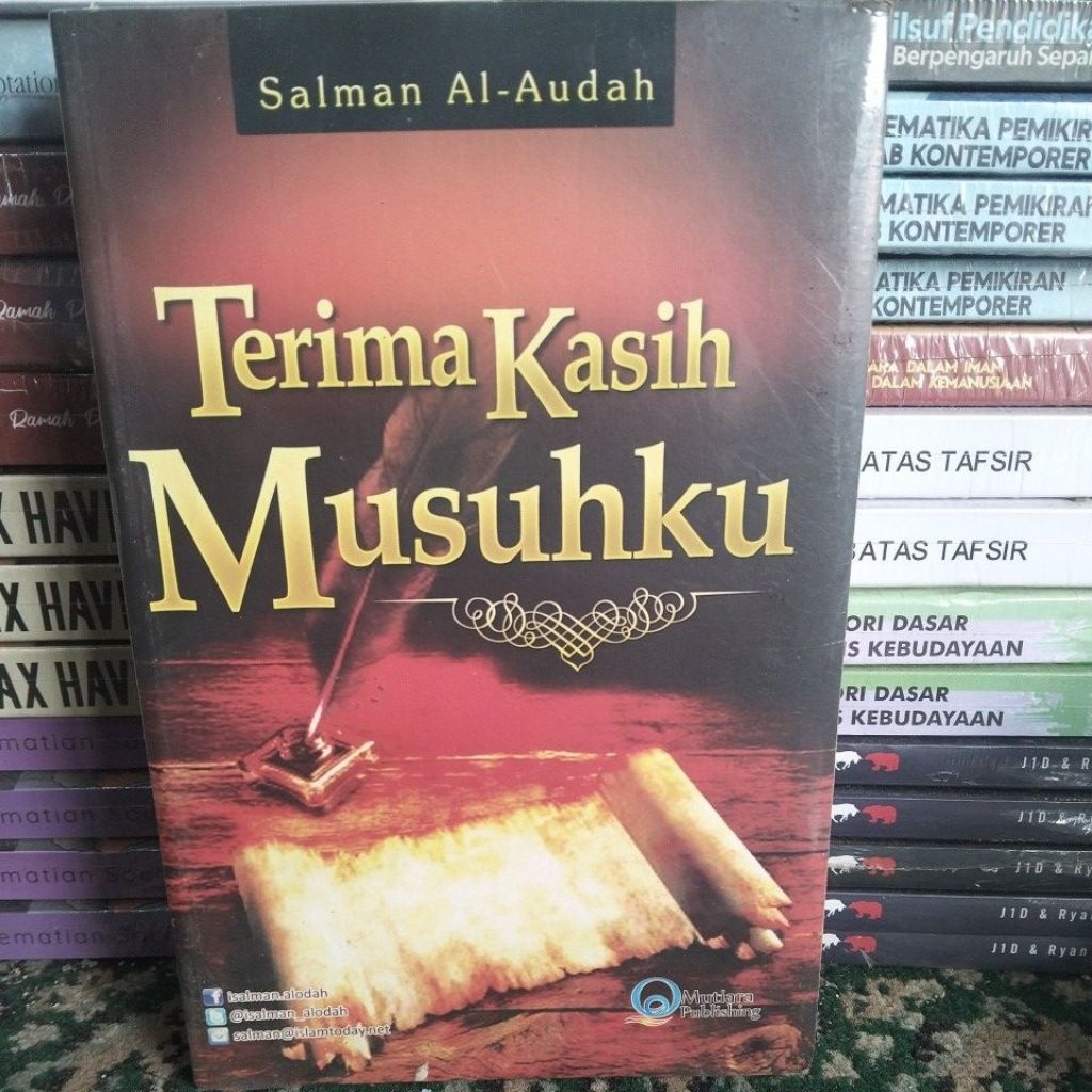 BUKU TERIMA KASIH MUSUHKU BY SALMAN AL-AUDAH