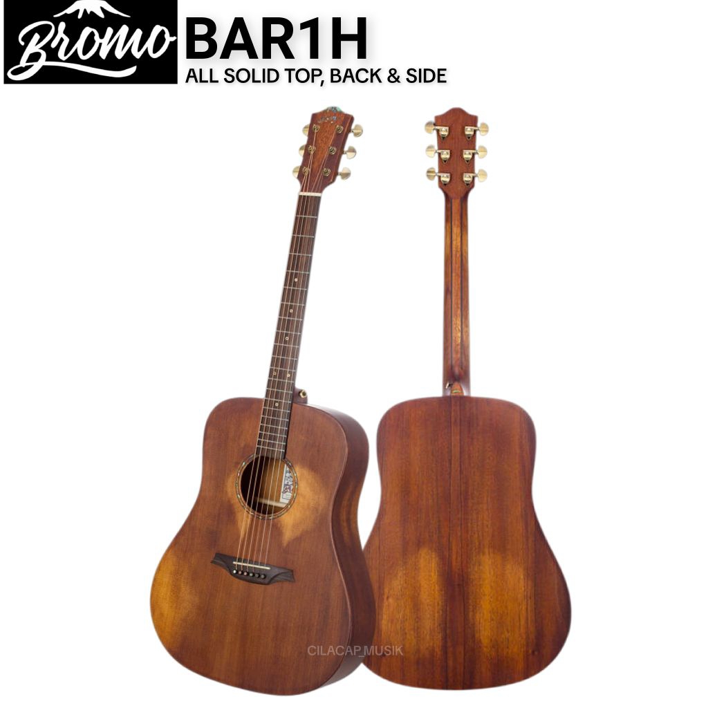 GITAR AKUSTIK BROMO BAR1H GITAR BROMO BAR 1 H ORIGINAL