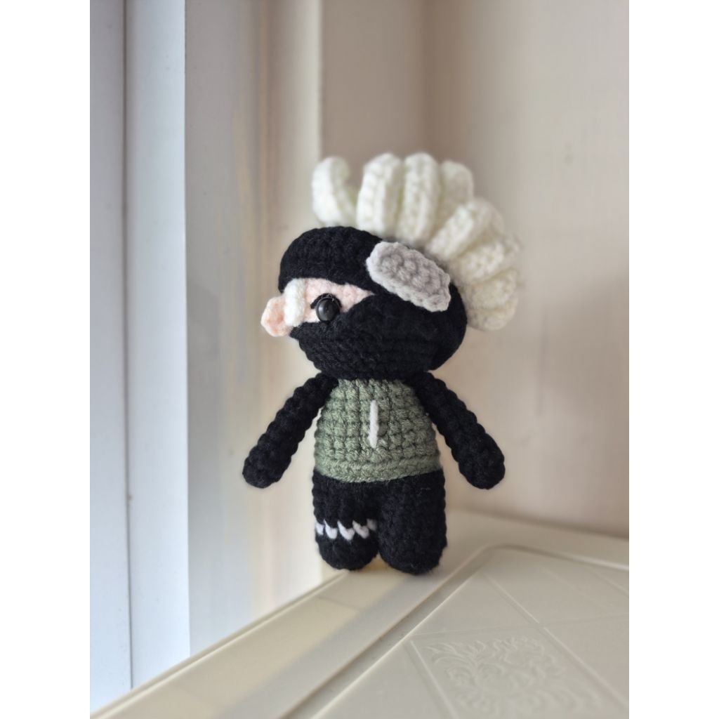 Boneka Rajut Amigurumi Anime Naruto | Kakashi Hatake