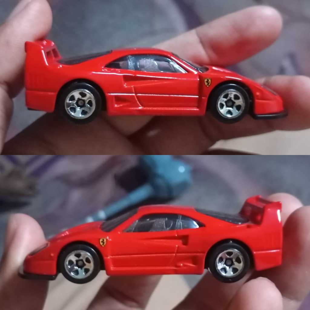 Hot Wheels Ferrari F40 Merah Loose