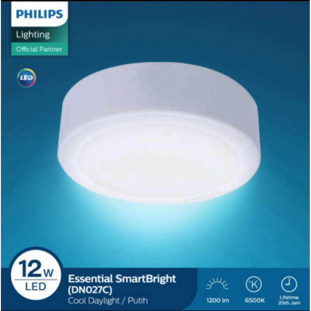 PHILIPS DN027C 9W 12W 15W 18W LAMPU DOWNLIGHT PANEL OUTBOW DN027C G3 DN 027 C