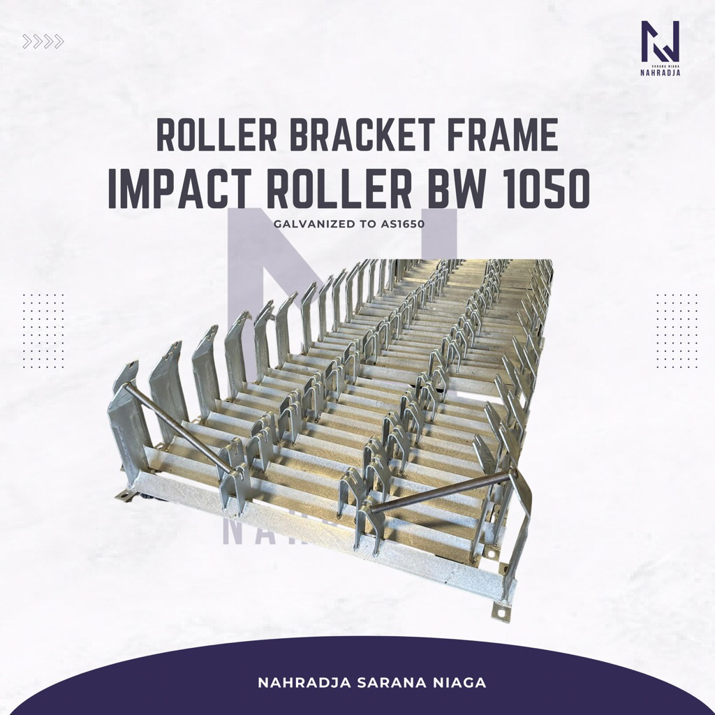 Bracket frame impact roller BW 1050