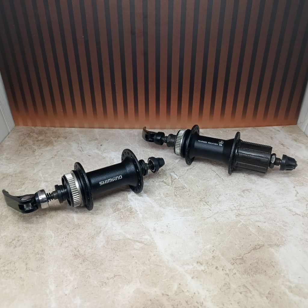 Hub Freehub Set Shimano M4050  32 Hole Discbrake centerlock 7/8/9/10/11 speed baru