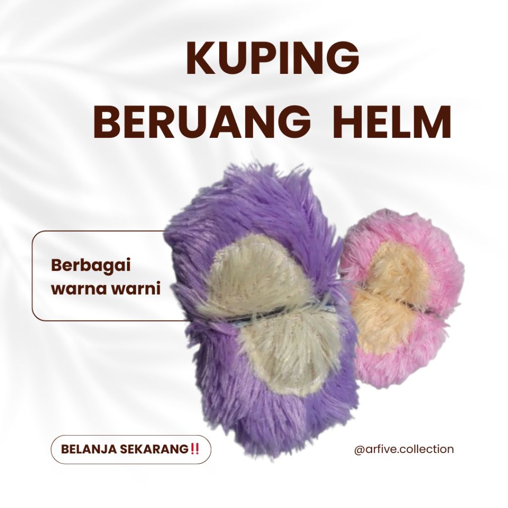 kuping helm | kuping kucing | kuping kucing helm | kuping helm beruang | kuping helm panda | kuping 