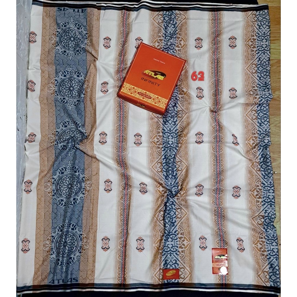 Sarung Atlas Infinity Jaguard Songket Timbul Songket Bahan Katun Motif Jaguard Songket