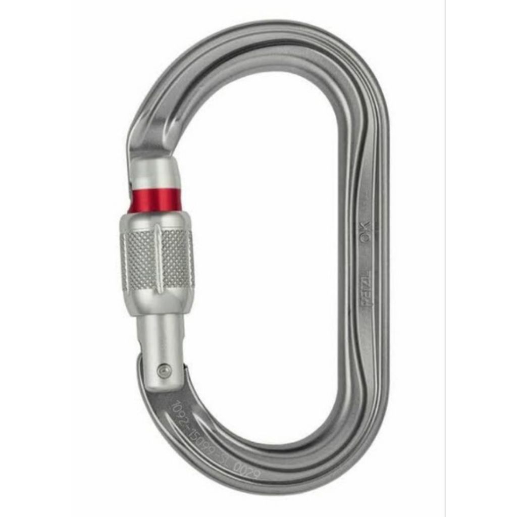 PETZL OK SCREW LOCK CARABINER - CARABINER PETZL ORIGINAL