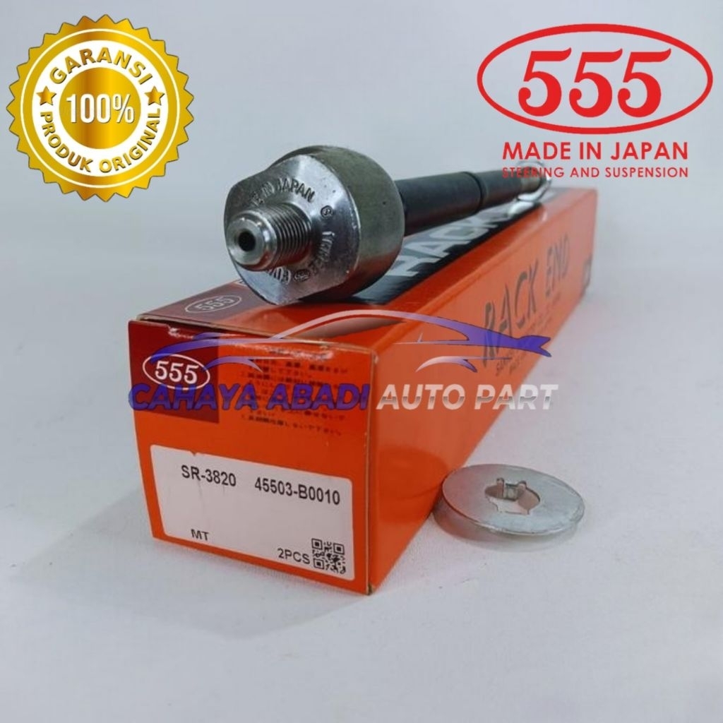 RACK END LONG TIE ROD VIOS GEN 1/ XENIA 1.0 1000CC MEREK 555 JAPAN