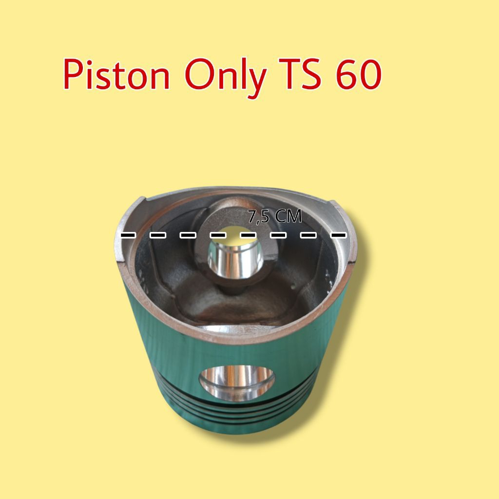 TS 60 Piston Only TS 60 Mesin Diesel Yanmar Seher Seker TS 60