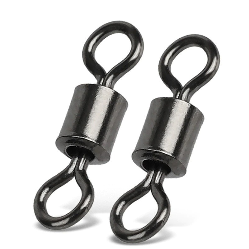 Konektor Umpan Kail Pancing material Stainless Steel 100 PCS