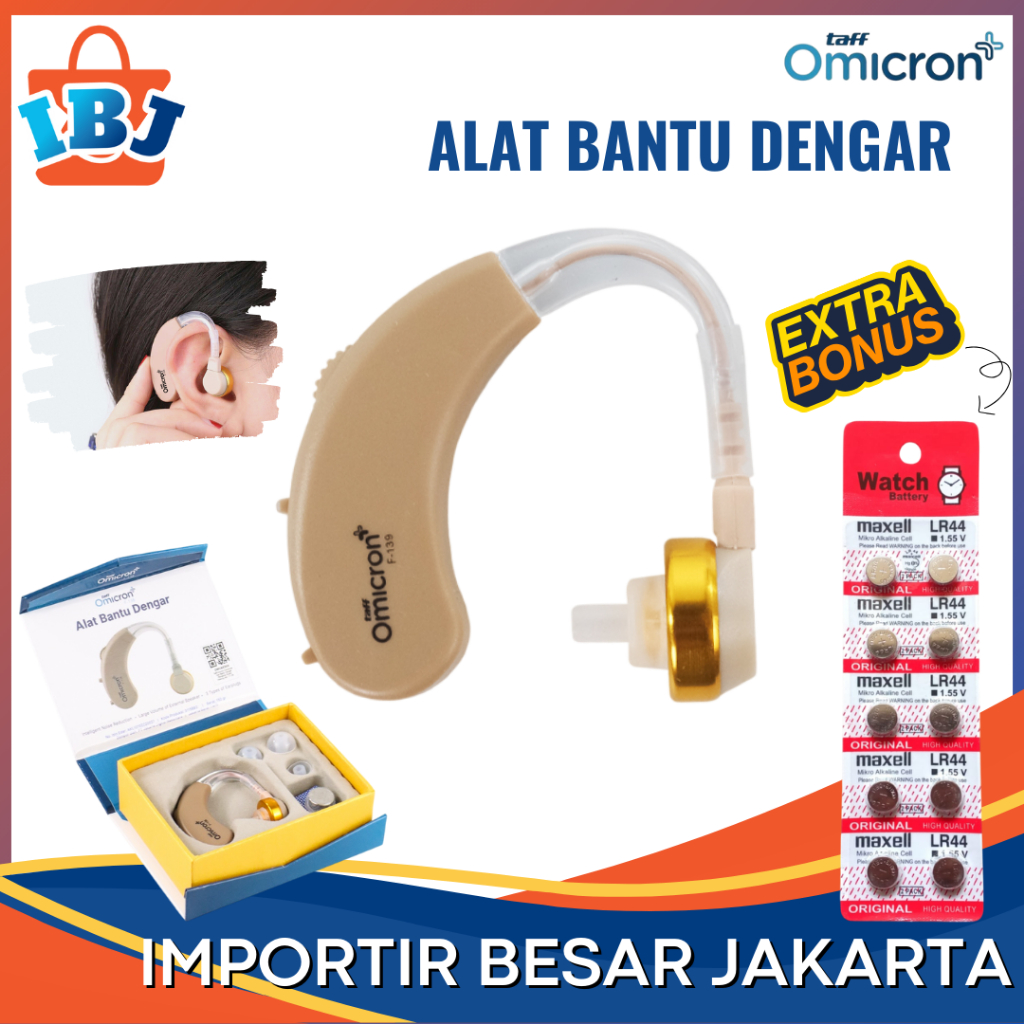 ORIGINAL Alat Bantu Dengar Denger Telinga Orang Tua Lansia mini Original Anak anak Cyber Sonic Digit