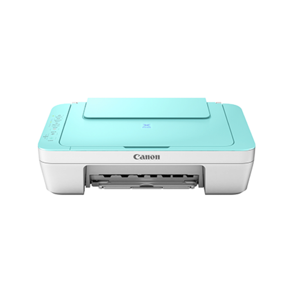 Printer Canon E470 Green – Inkjet Wifi Wireless All In One Print Scan Copy – Garansi 1 Tahun – Pengganti 2875 2876