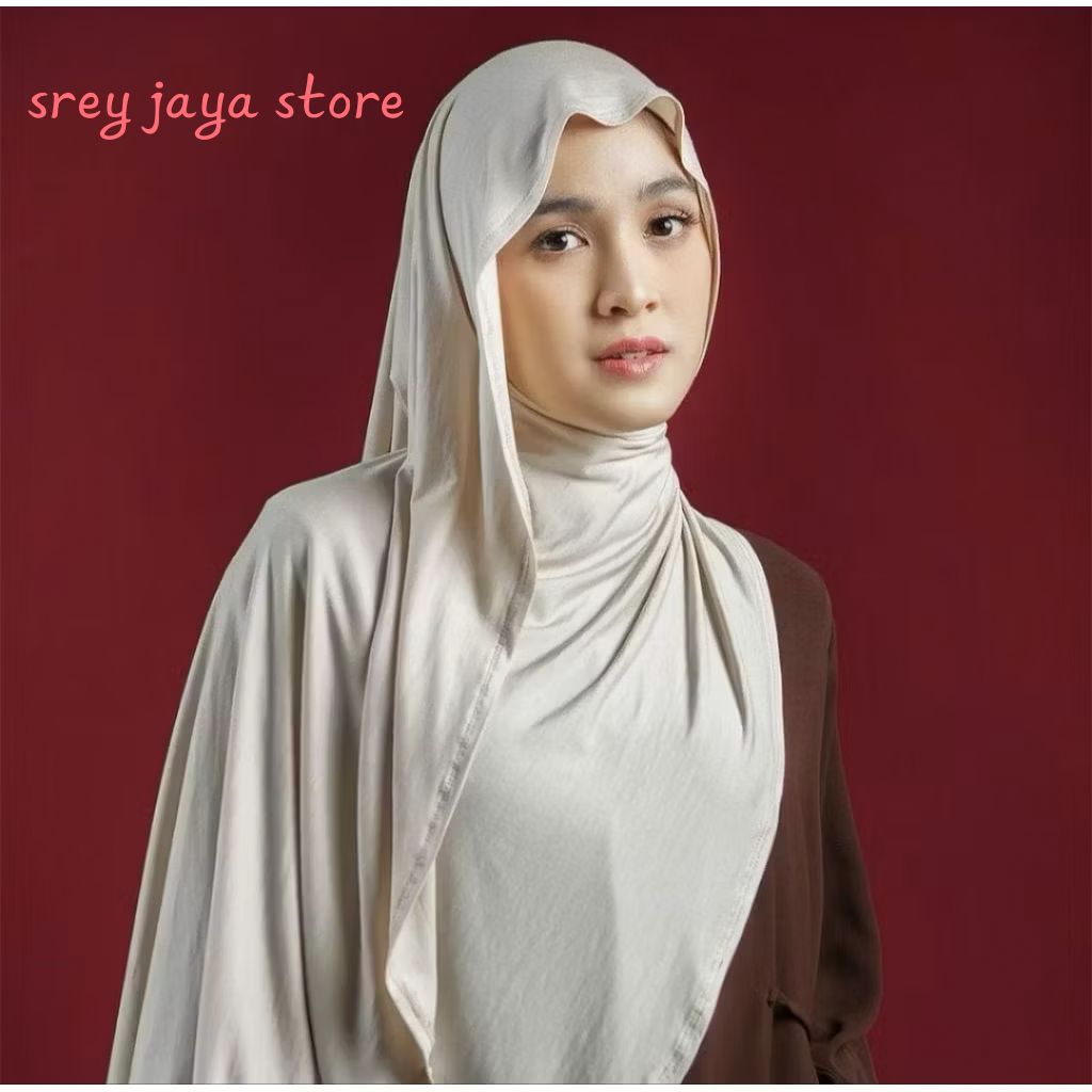 Pashmina Rayon Tencel Premium Polos adem lembut dan elegan