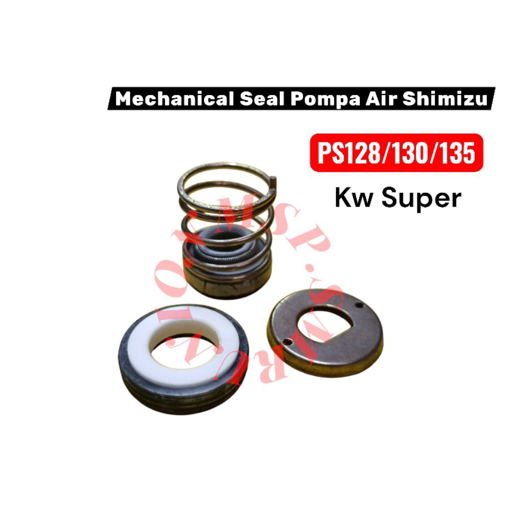 KW Super Mechanical Seal Pompa Air Shimizu PS 128 PS 130 PS 135 Sil Pompa Air 12mm