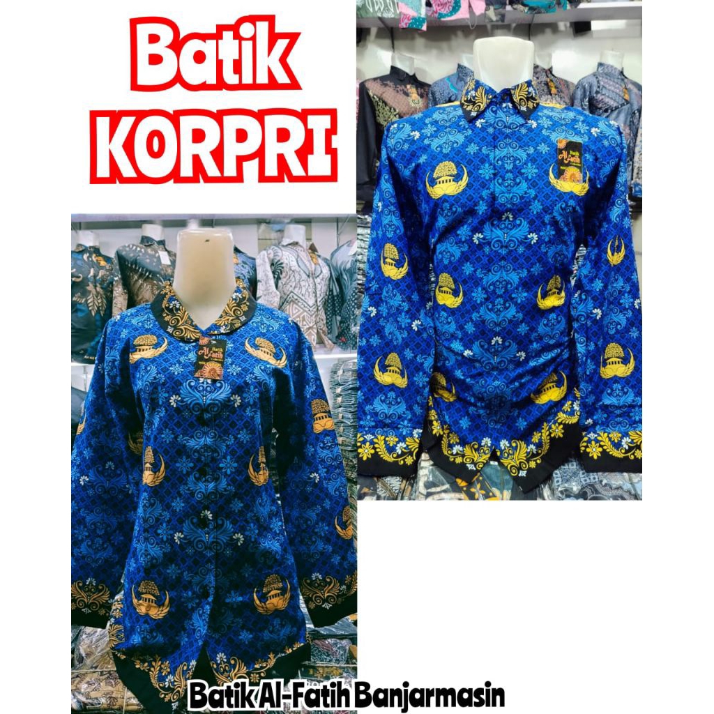 Batik KORPRI & PGRI Al Fatih Banjarmasin