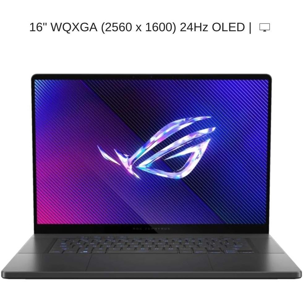 Laptop Asus ROG ZEPHYRUS G16 GU605MI INTEL CORE ULTRA 9 185H 16GB DDR5 1TB RTX4070-8GB 16.0 OLED WQX