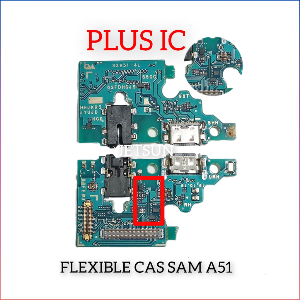 FLEXIBLE CON CAS SAMSUNG A51 + IC