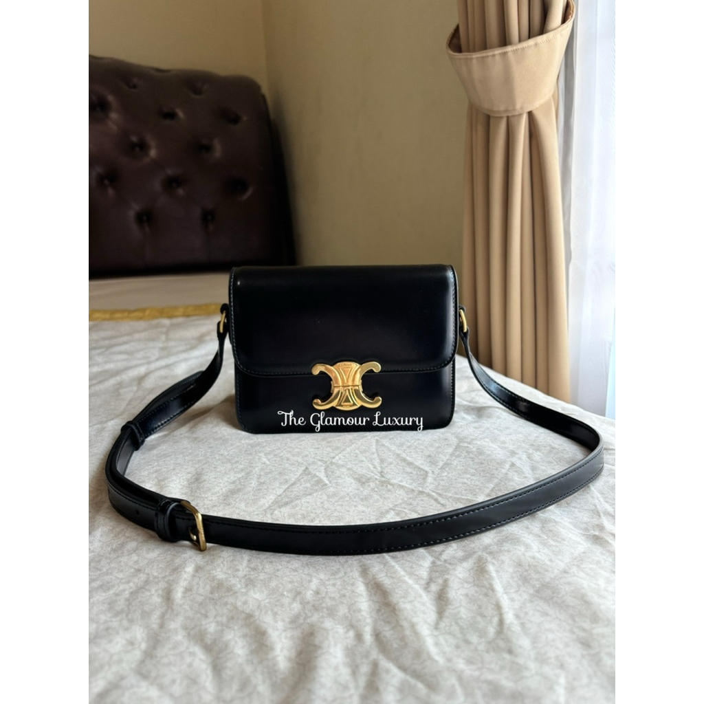 Celine Triomphe Black