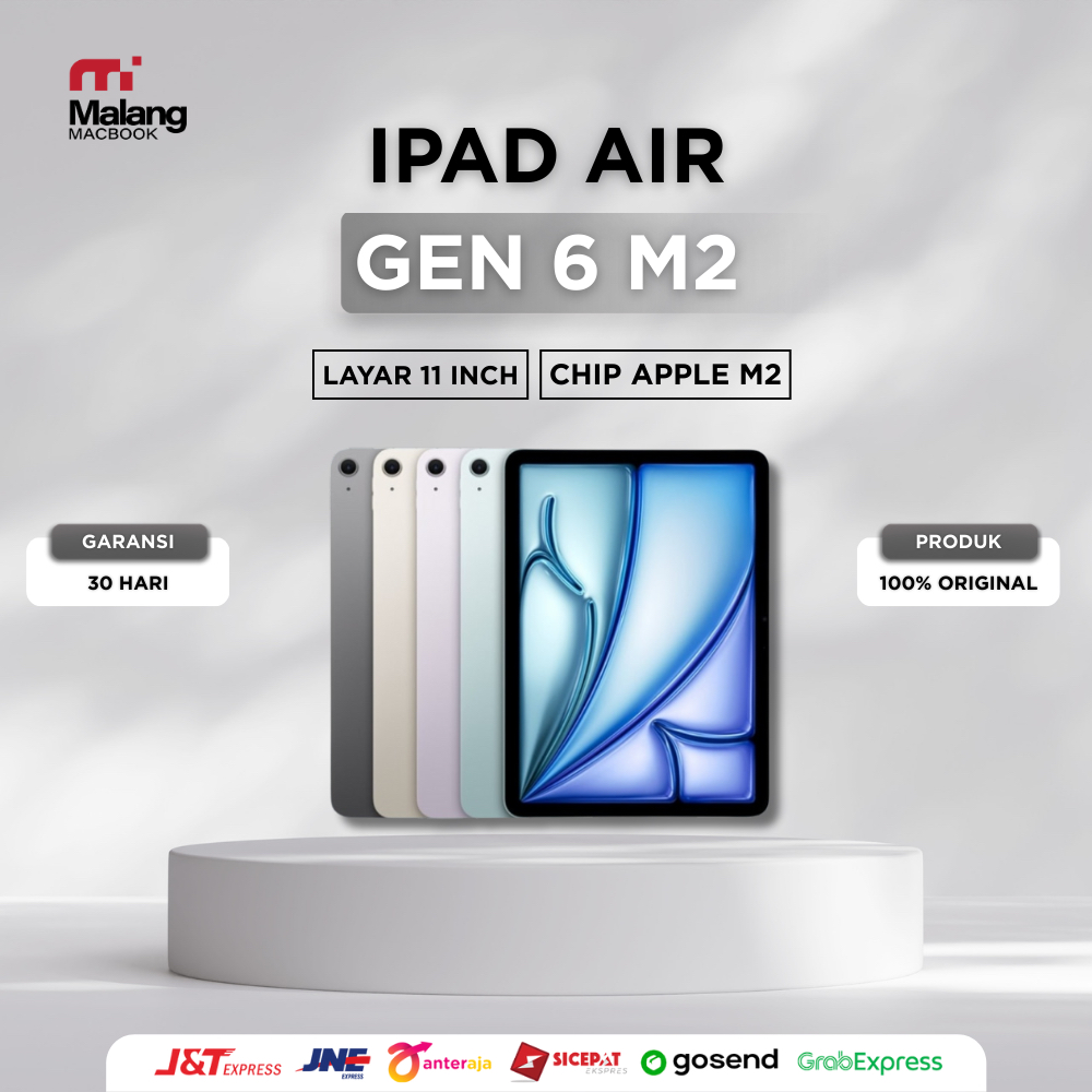Apple iPad Air Gen 6 M2 2024 11 inch Second/New Bergaransi Original