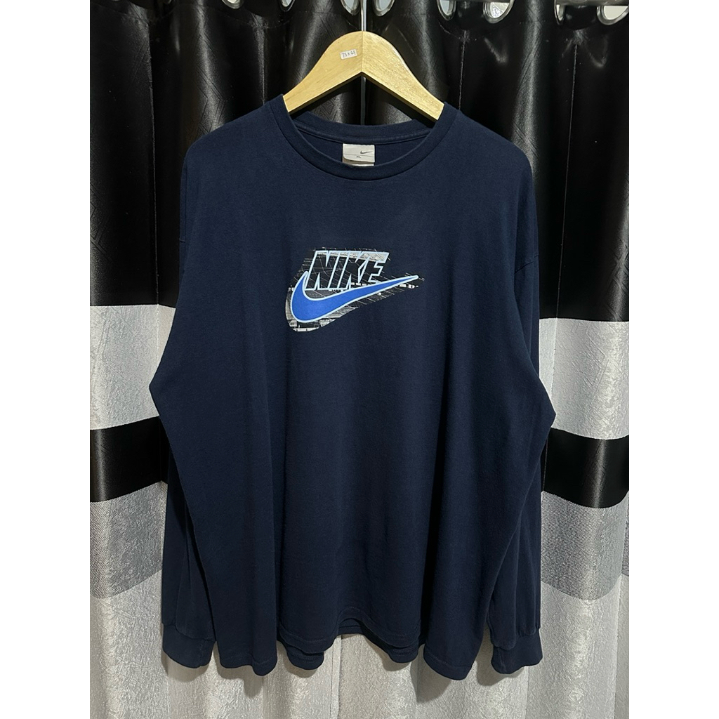 nike y2k vintage long sleeve tee