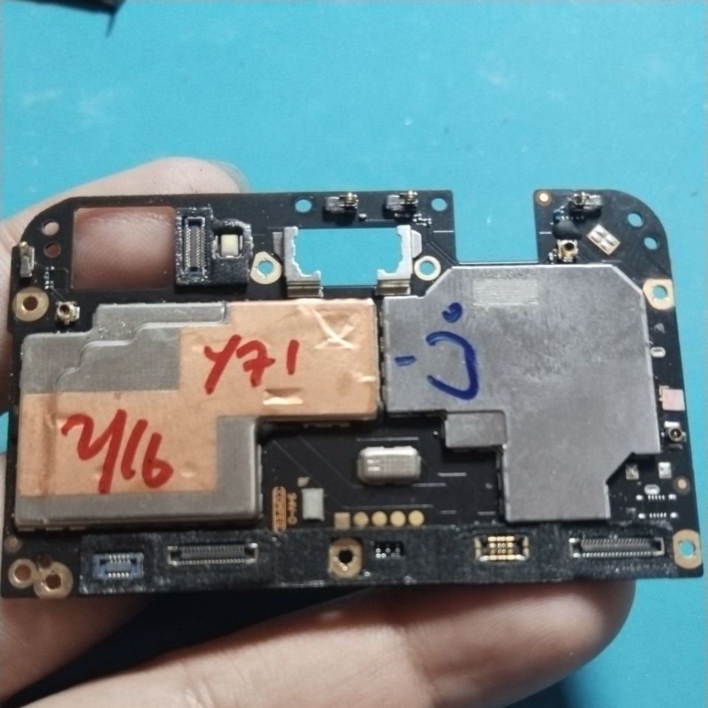 Mesin Vivo Y71 Minus jaringan Bahan Servis Segel Ram 2/16