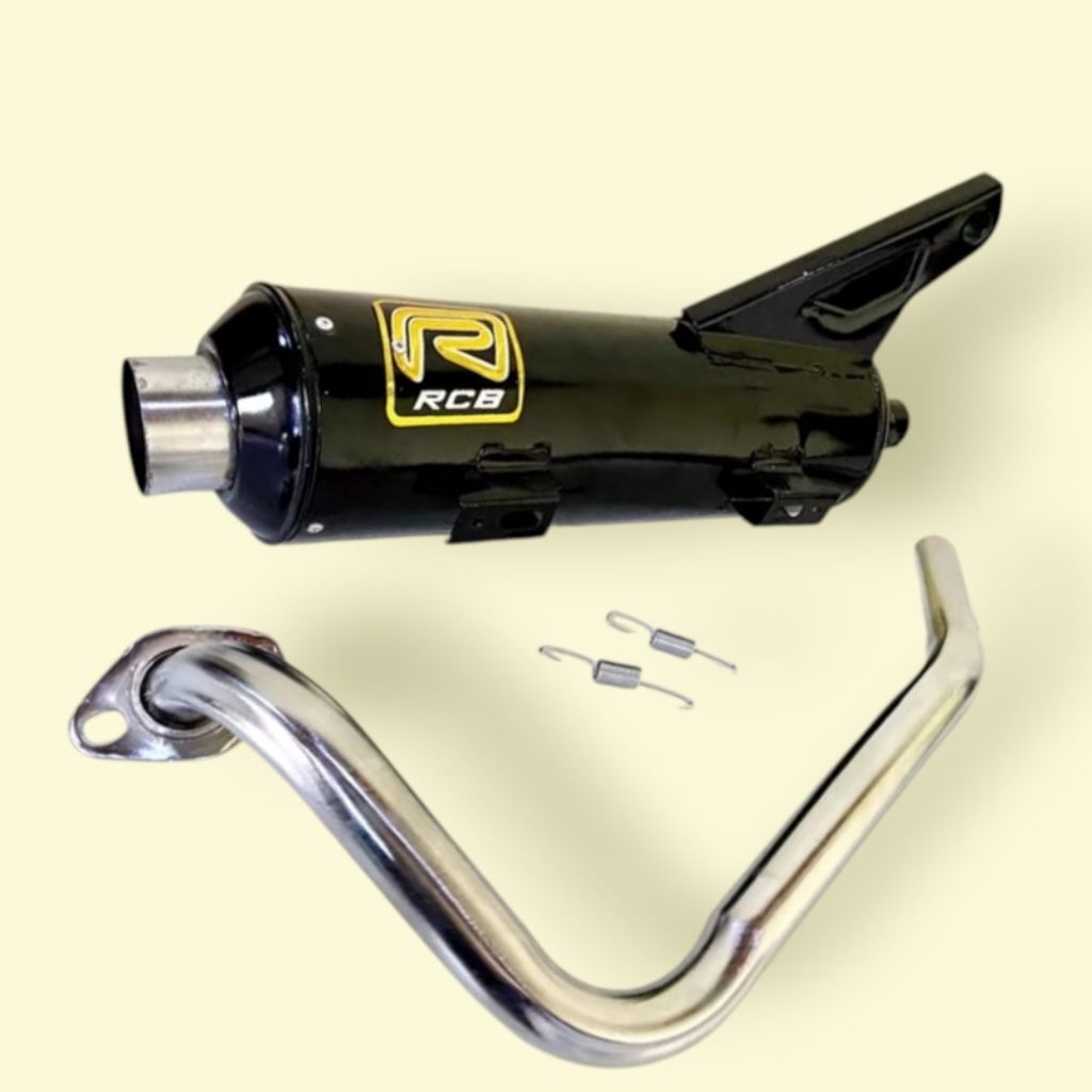 TERMURAH ORIGINAL RCB JAVA RACING knalpot tabung vario beat fi, Beat deluxe, Scoopy fi, Mio dll