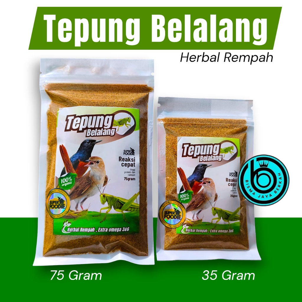 TEPUNG BELALANG VOER HALUS PROTEIN TINGGI DI JAMIN GACOR  ORIGINAL