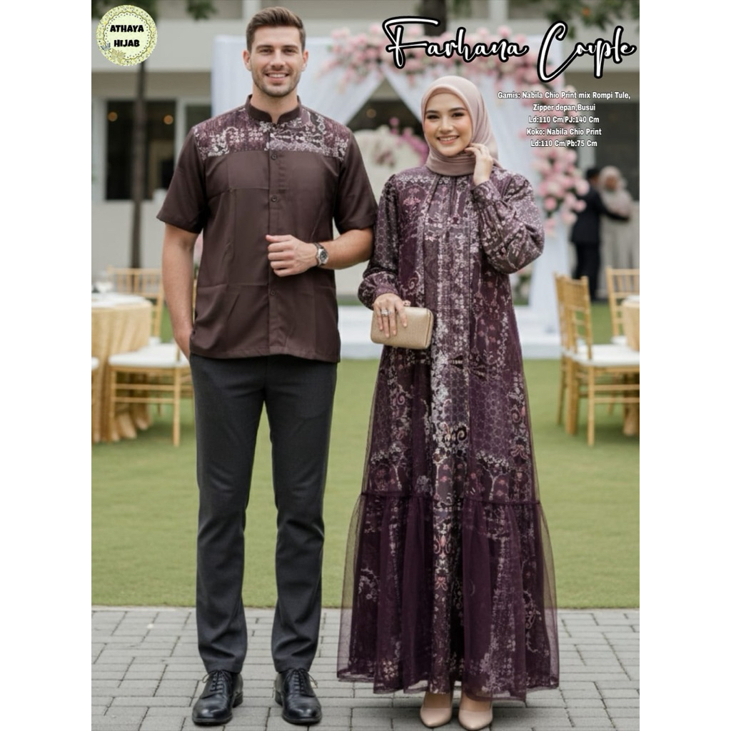 Farhana Couple Baju Couple By Athaya