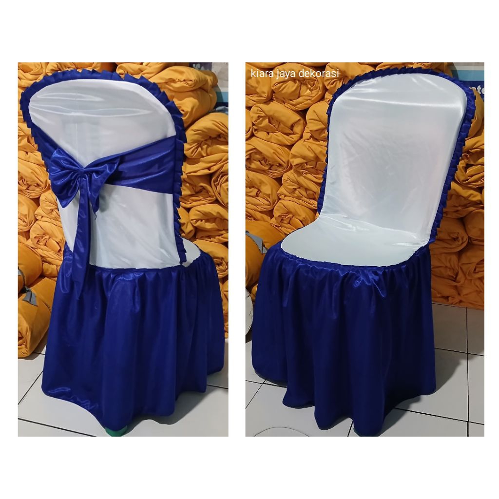 Sarung Kursi Napolly Pelastik 101,102,209 Pita Tanpa Busa [costum warna]