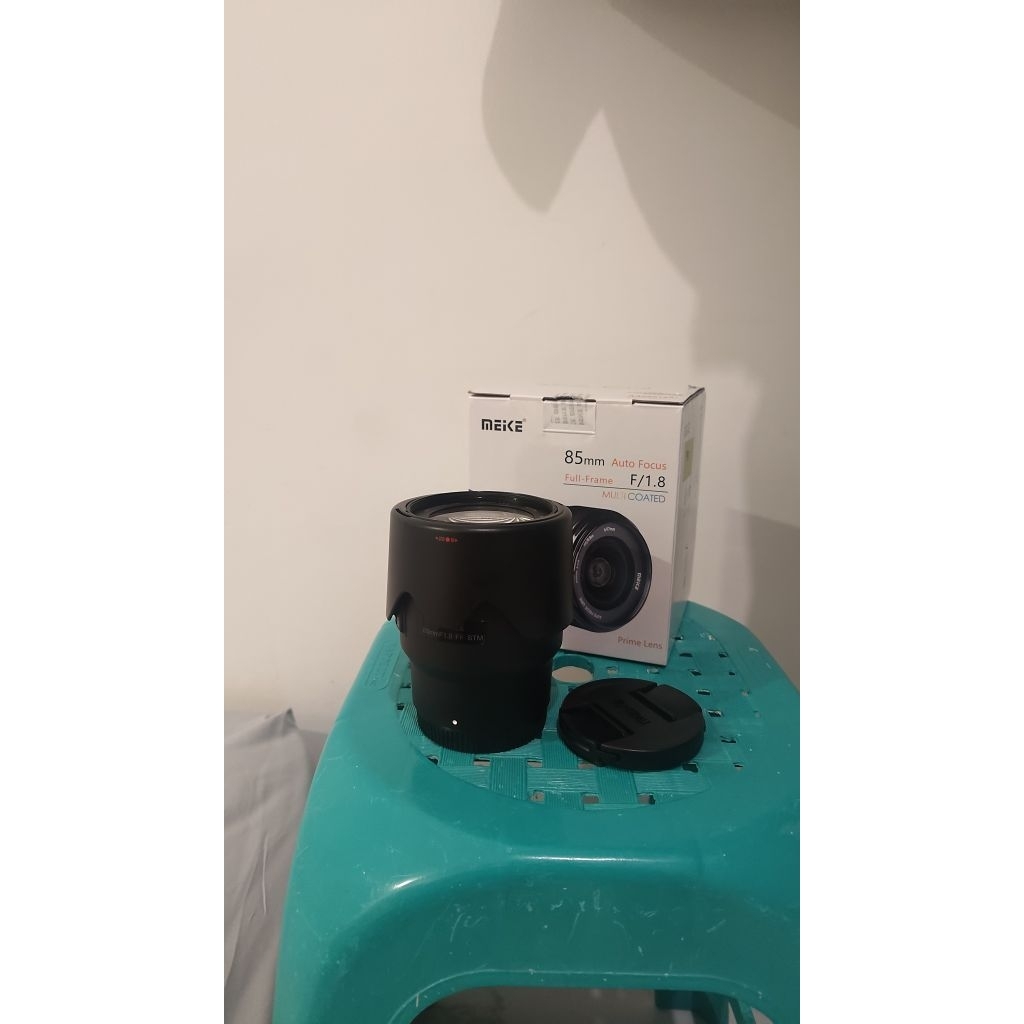 Lensa Meike 85mm 1.8mm Nikon Z baru belum pernah dipakai fullset