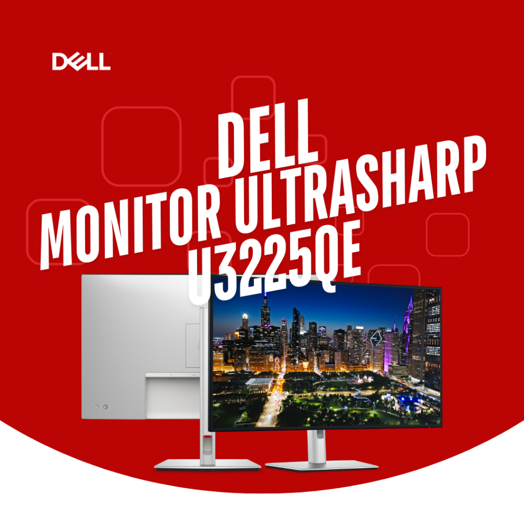 Dell UltraSharp 32 4K Thunderbolt Hub Monitor U3225QE | Monitor 4K Profesional | Thunderbolt 4 140W 